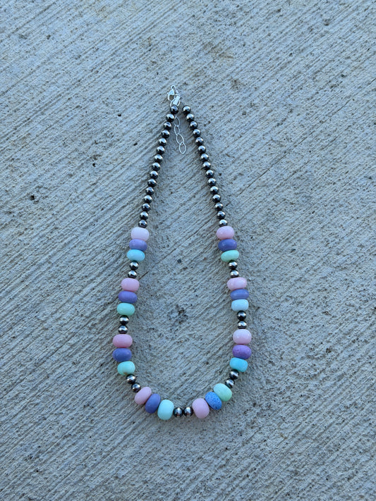 15.5-17" Multi Color Opal
