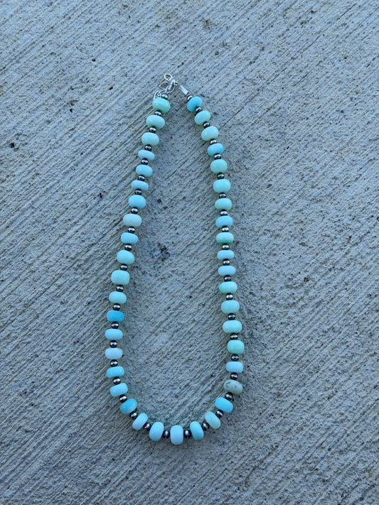 16.5-18" Blue Opal