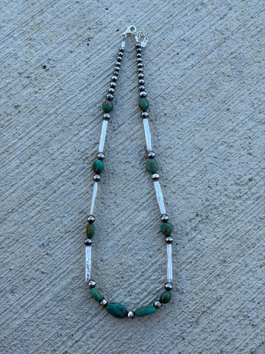 17.5-18.5" Freshwater & Turquoise