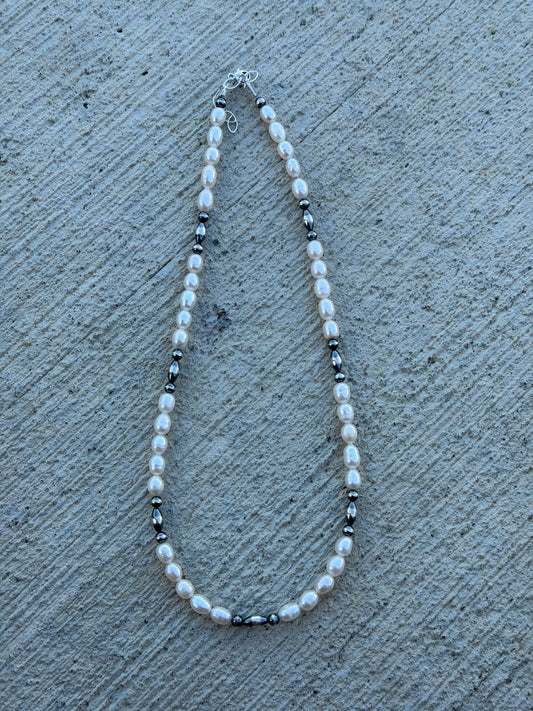 17.5-19" Freshwater Pearl