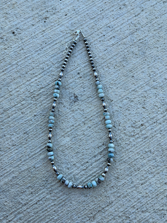 15-16.5" Larimar & Pearl