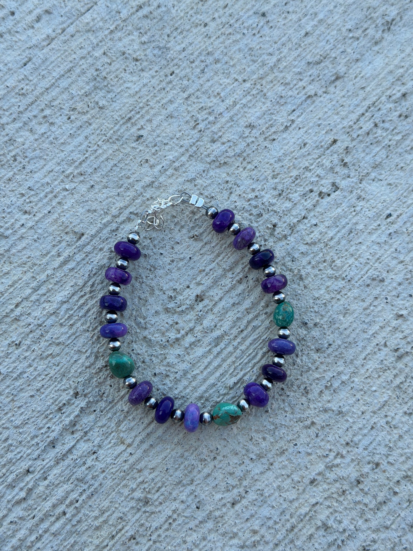 7-8" Charoite & Turquoise