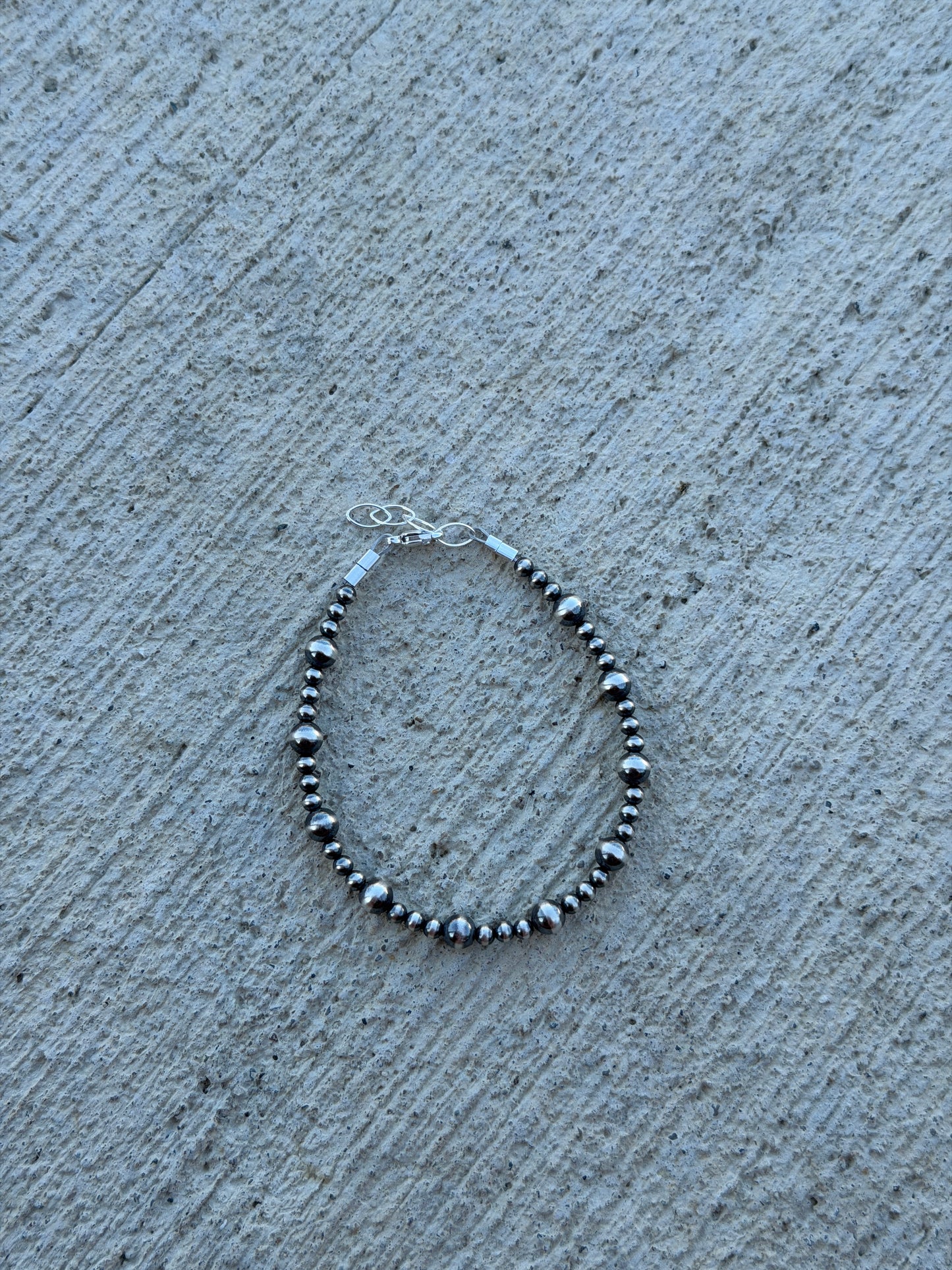 6.5-7" 3&5mm Sterling Pearl