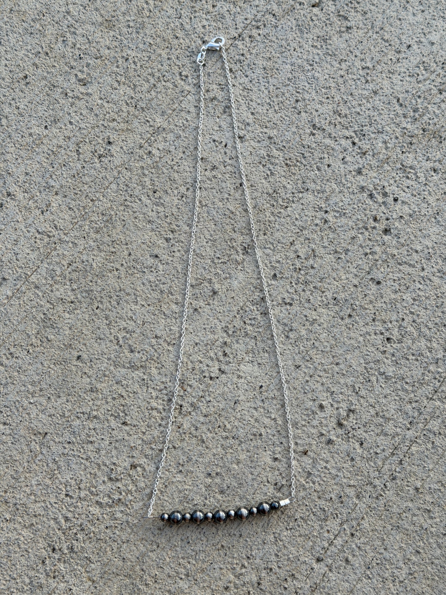 19" 4&6mm Sterling Pearl BN