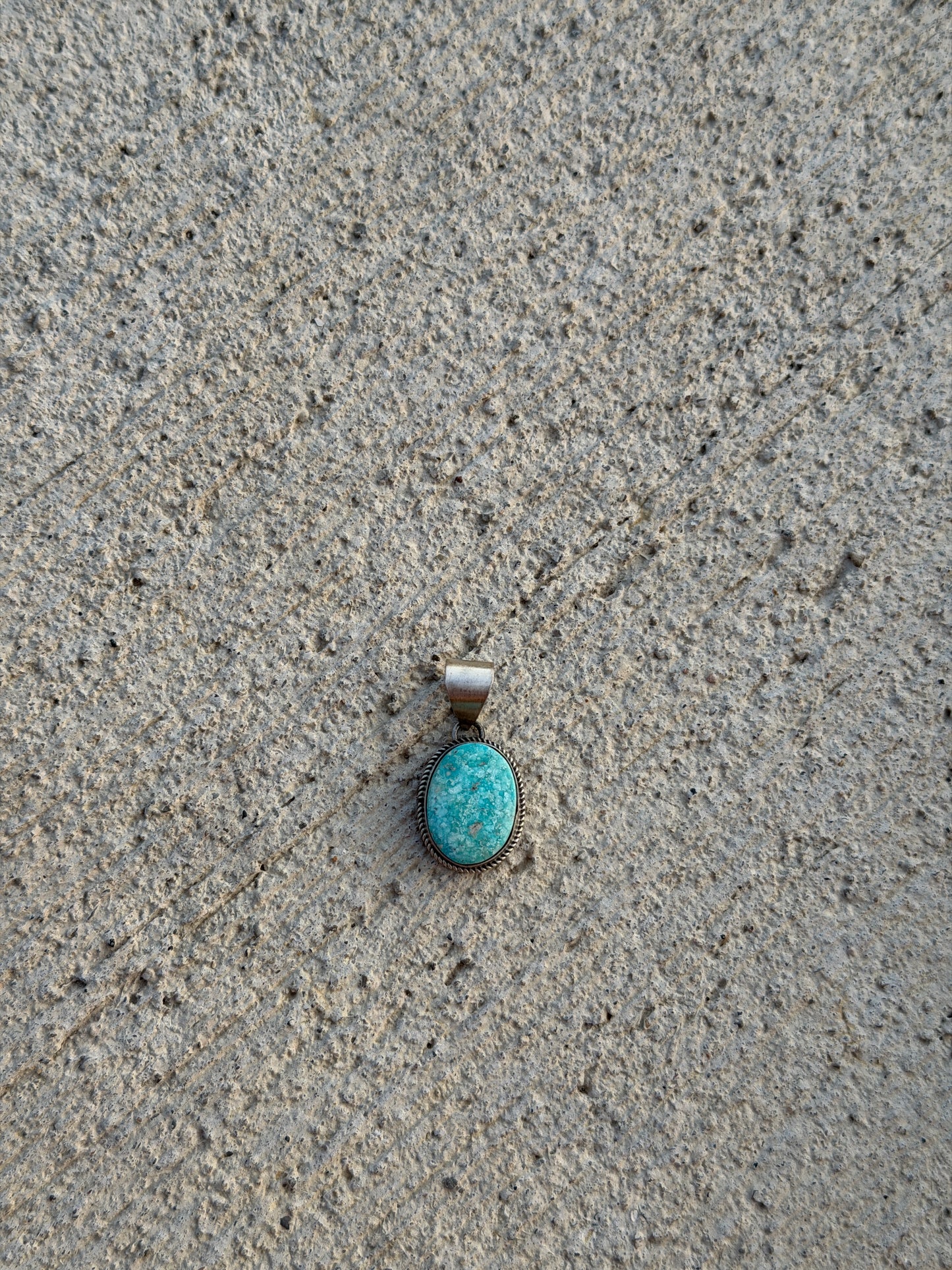 Whitewater Turquoise Pendant