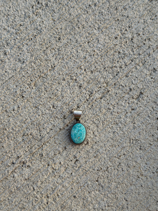 Whitewater Turquoise Pendant