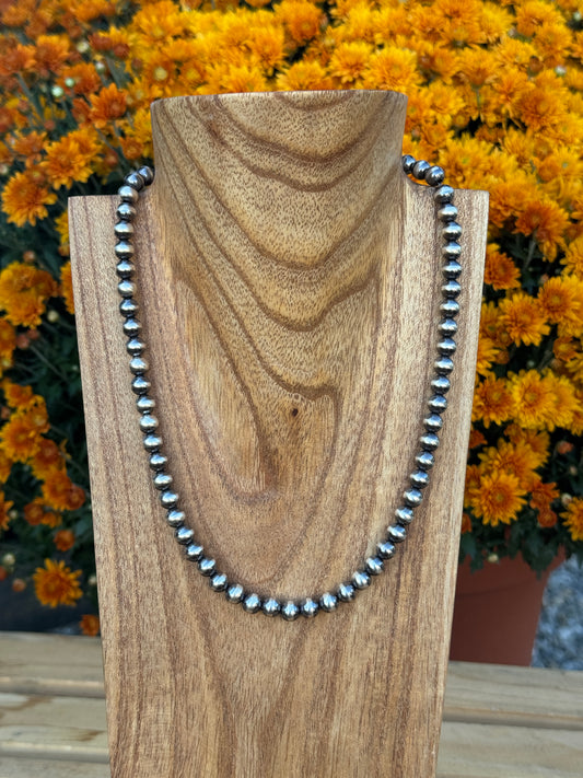 PREORDER- 8mm Sterling Silver Pearls