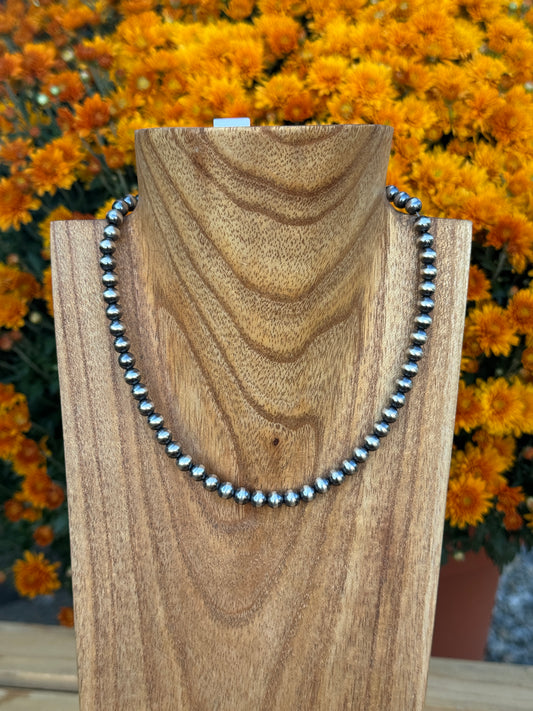 PREORDER- 6mm Sterling Silver Pearls