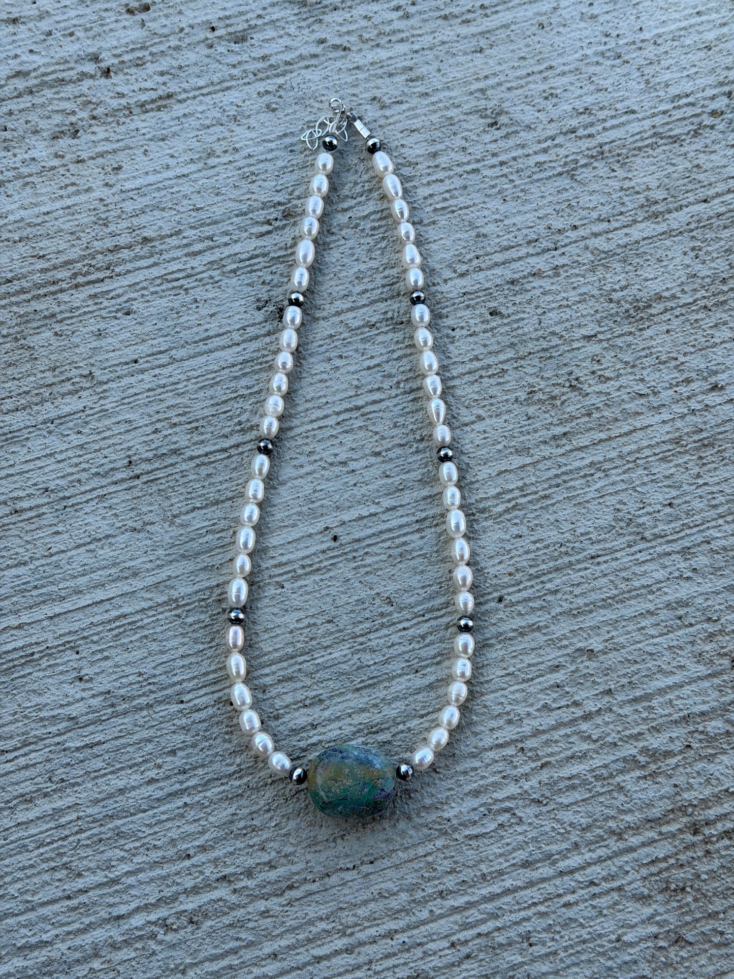 18-19.5" Freshwater & Turquoise