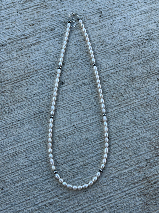 23.5-25" Freshwater Pearl