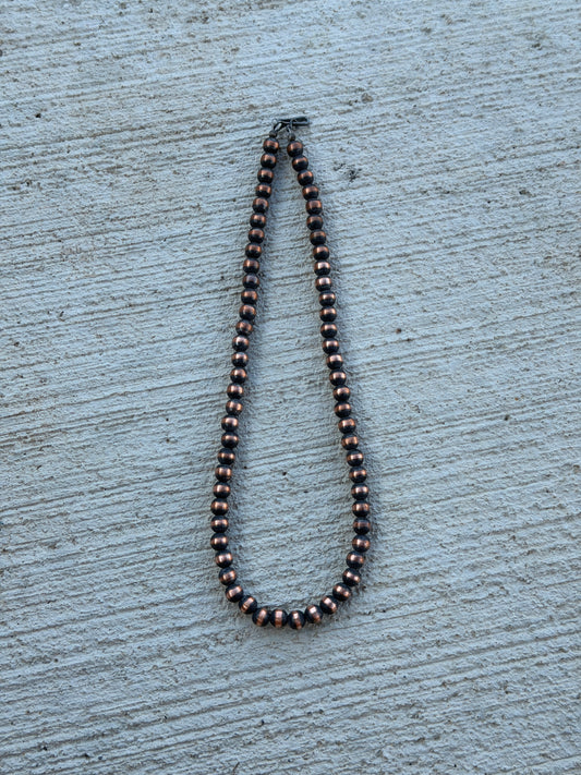 16" 6mm Copper Pearls