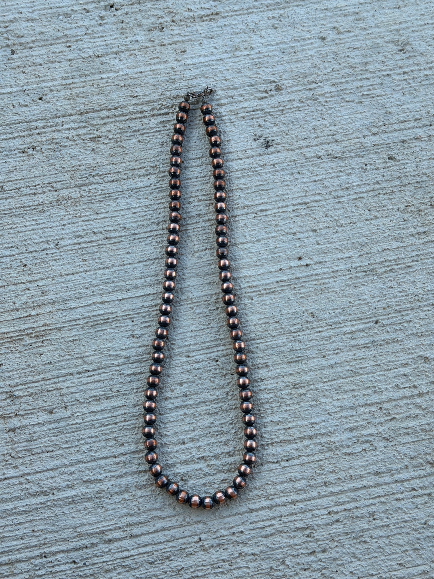 18" 6mm Copper Pearls