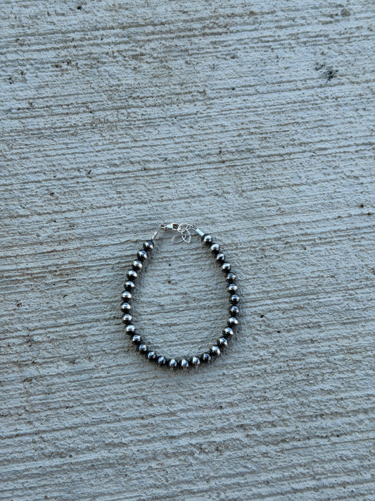 6.5-7" 5mm Sterling Pearls
