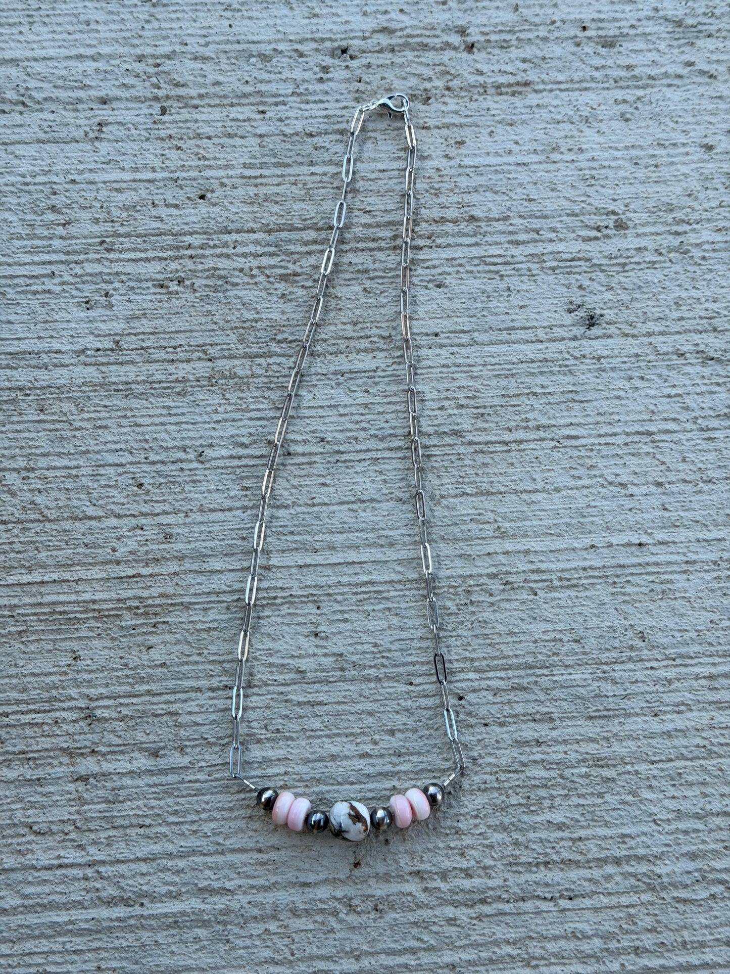 18" Pearl, Pink Conch, White Buffalo BN