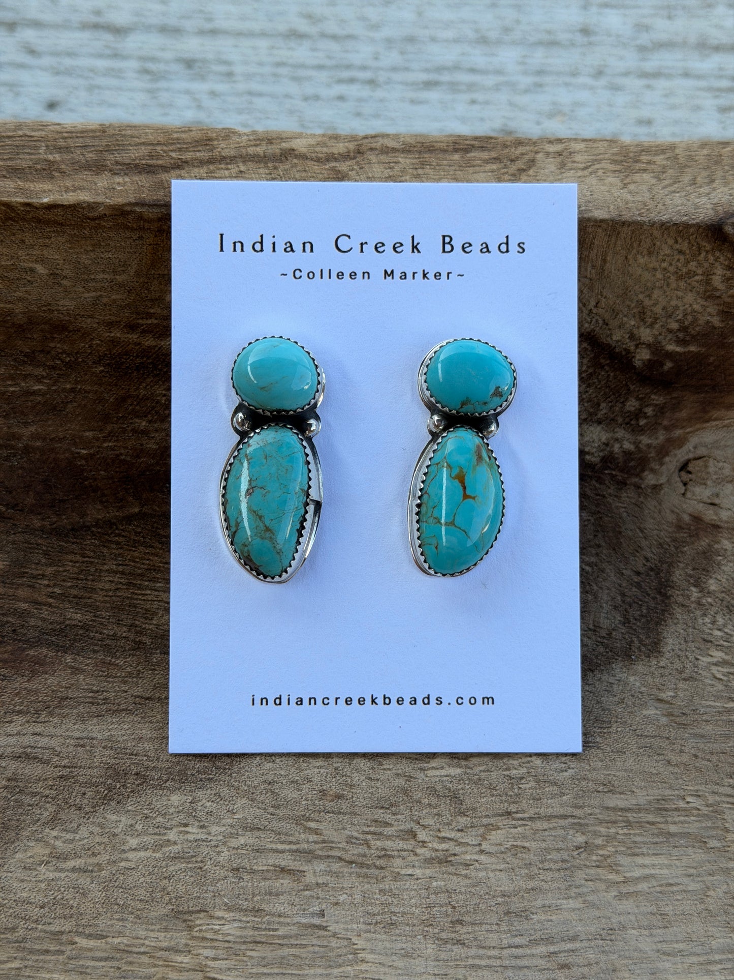 Turquoise Statement Earrings