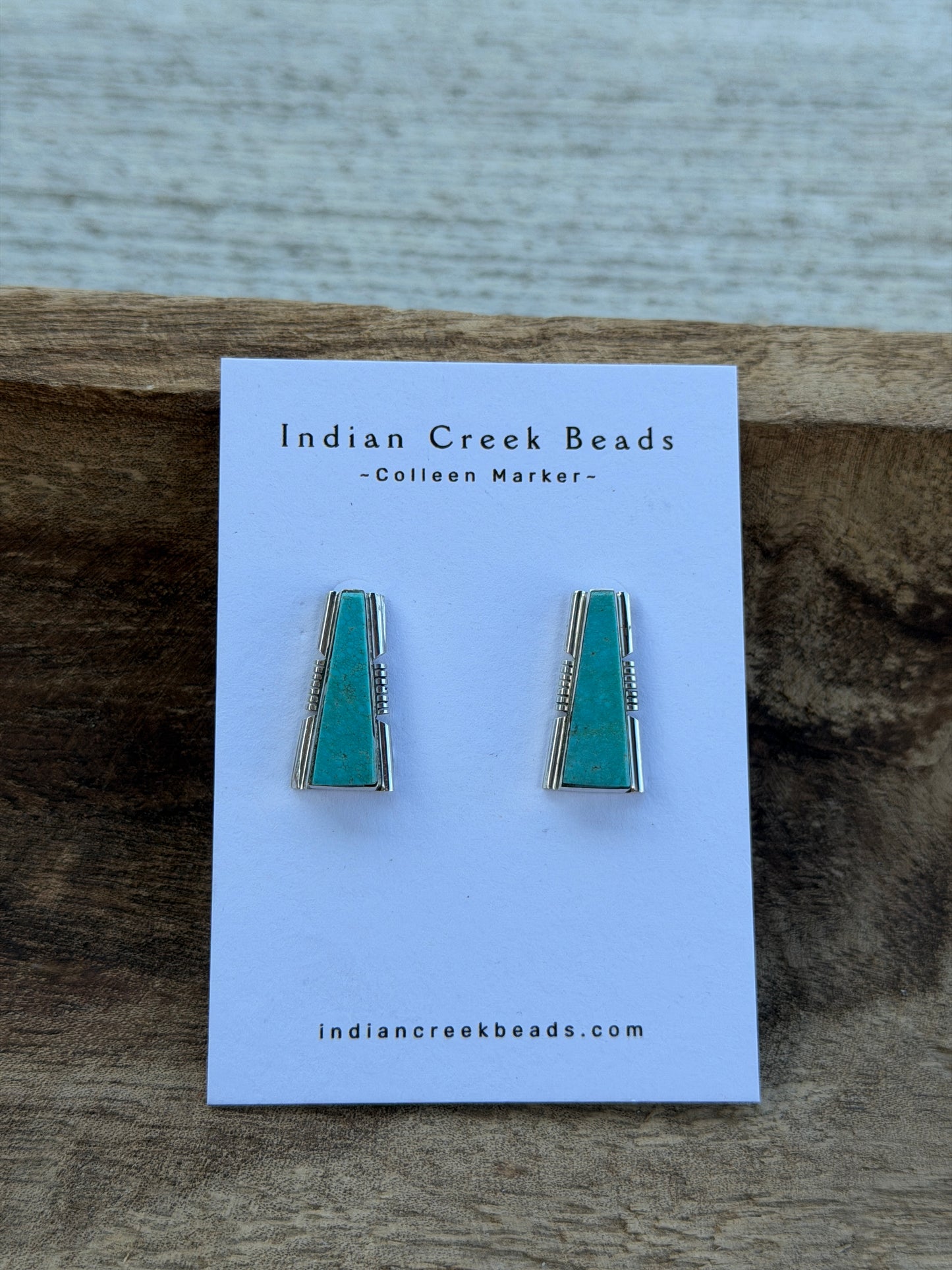 Kingman Turquoise Earringss