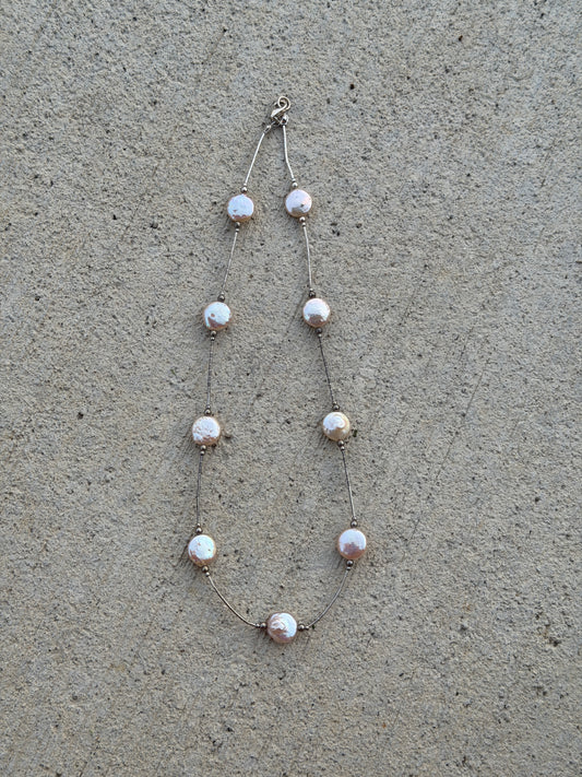 17" Liquid Silver & Freshwater