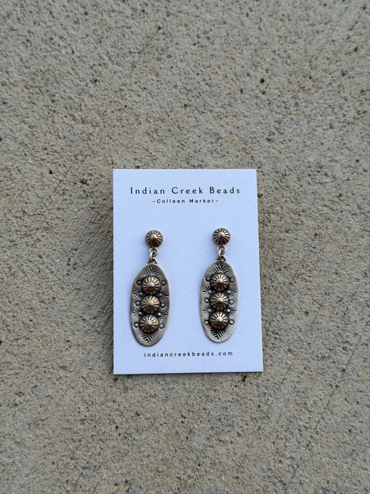 Sterling Silver & Dangle Earrings