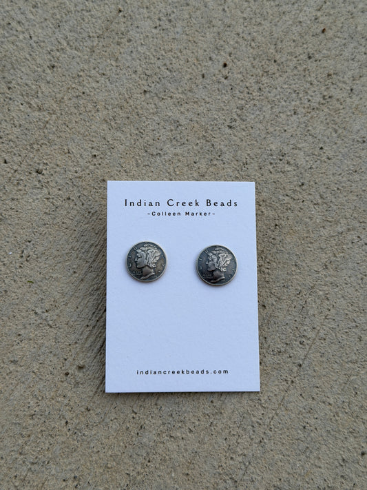Liberty/Mercury Dime Earrings