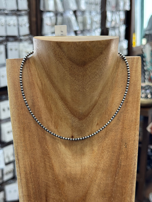 PREORDER- 3mm Sterling Silver Pearls
