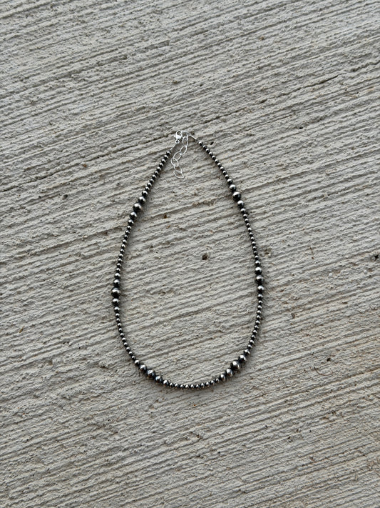 14-15.5" 3-6mm Sterling Pearls