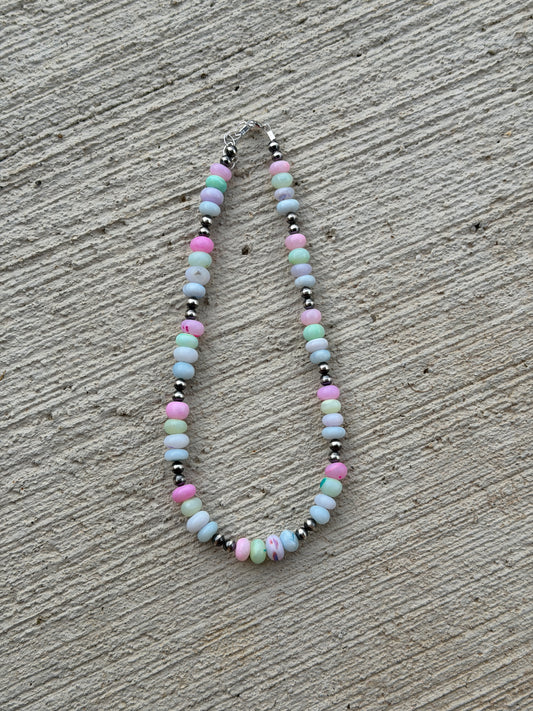 15.5-17" Multi Color Opal
