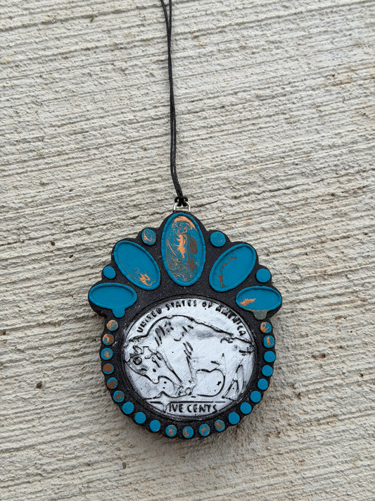 Buffalo Coin Cluster Freshie